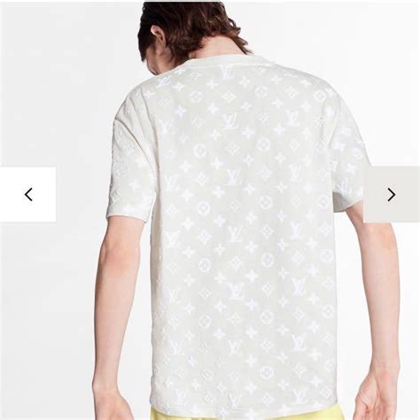 lv hook and loop t shirt|T.